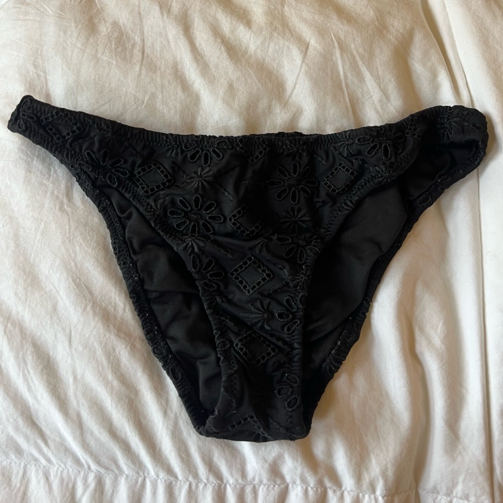 O'Neill Black Floral Bikini Bottom
